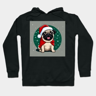 Xmas Pug Hoodie